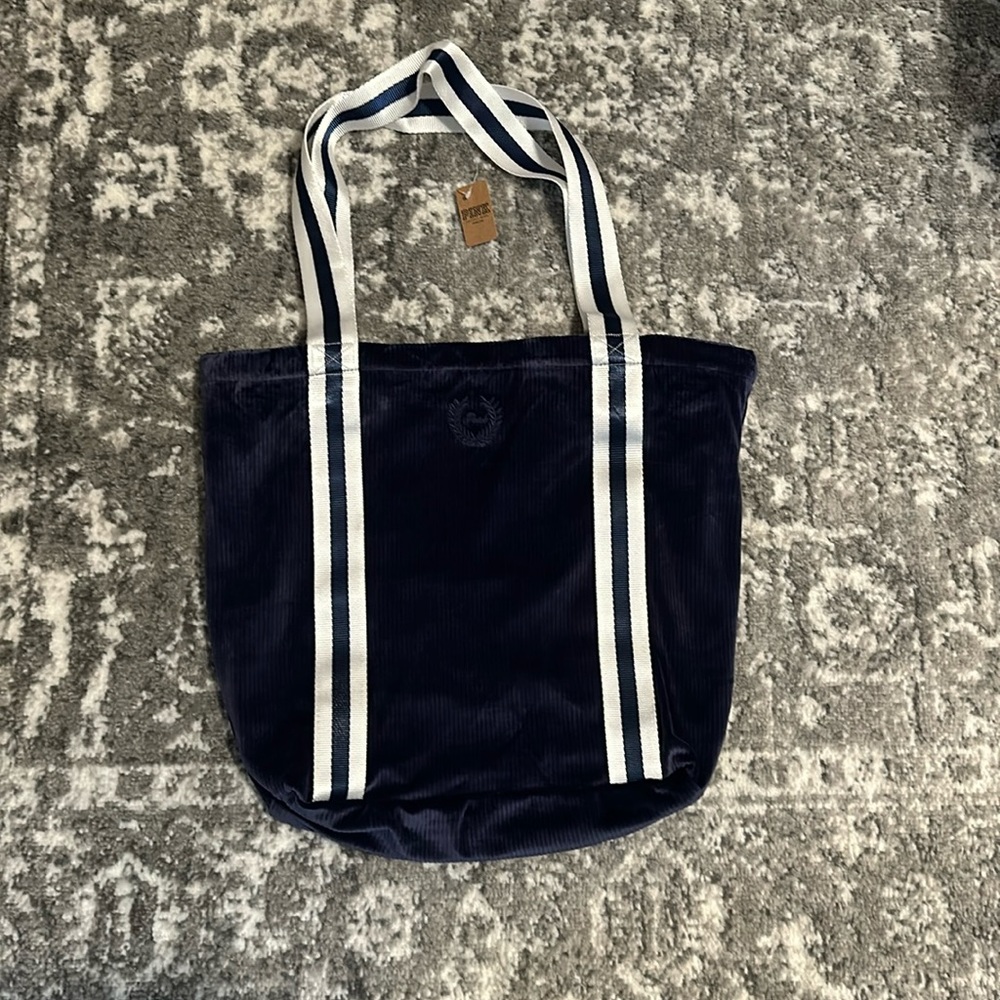 Victoria's Secret Ribbed Velour Tote